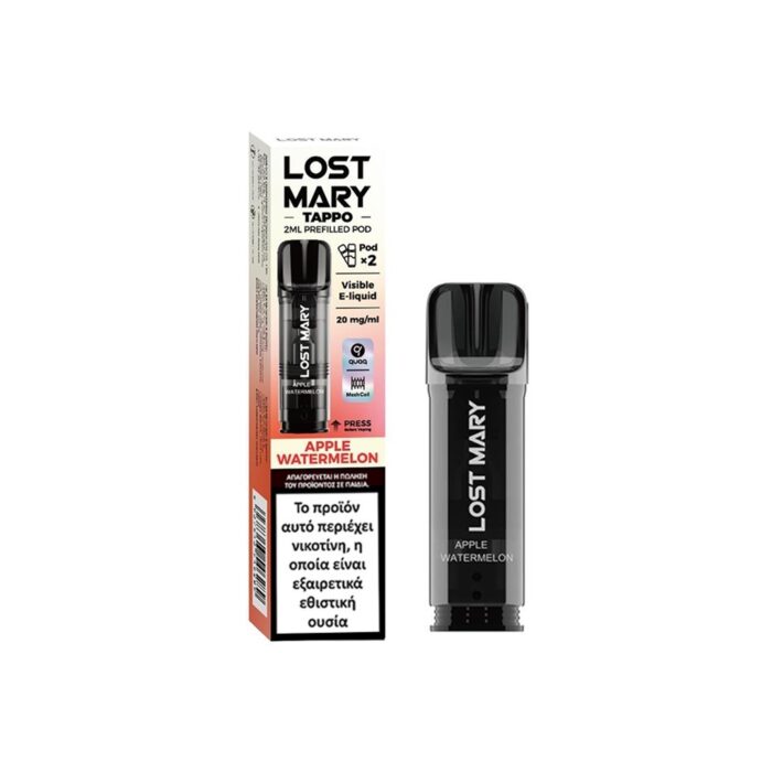 Lost Mary Tappo Pod - Apple Watermelon 20mg 2ml - Image 1
