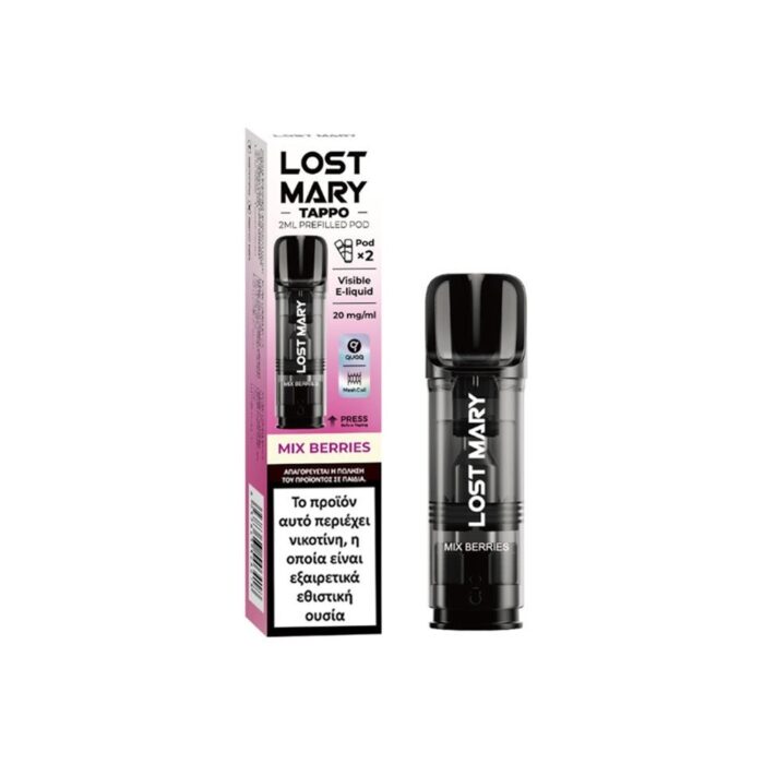 Lost Mary Tappo Pod - Mix Berry 20mg 2ml - Image 1