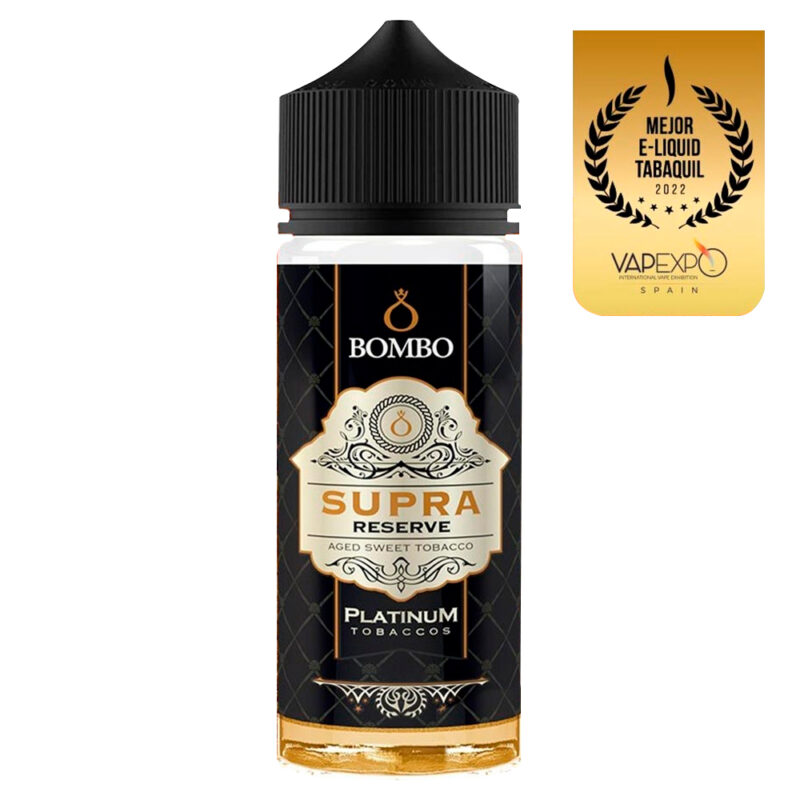 Bombo Platinum Tobaccos Supra Reserve υγρό αναπλήρωσης