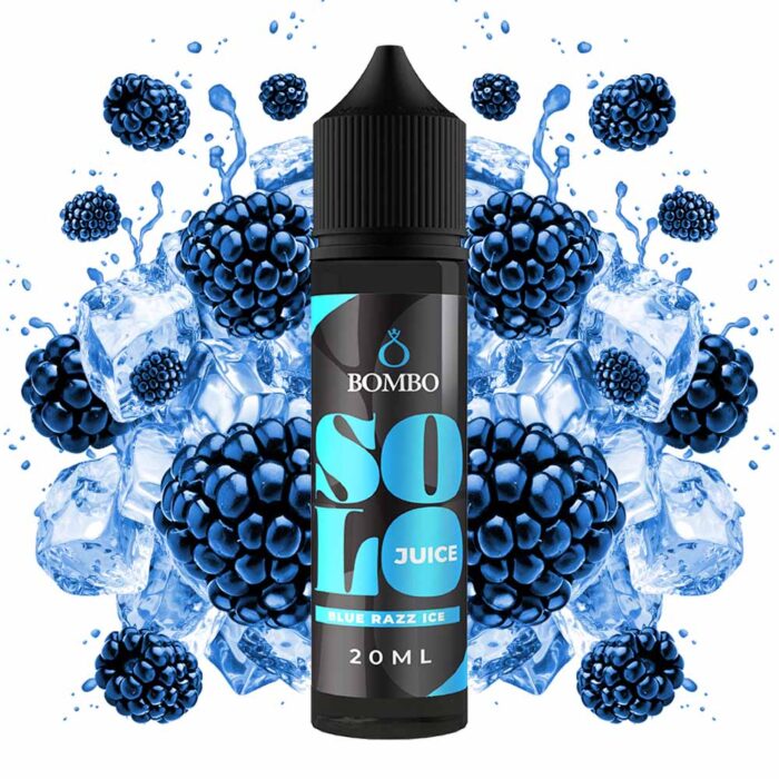 Bombo Solo Juice - Blue Razz 20/60ml - Image 1