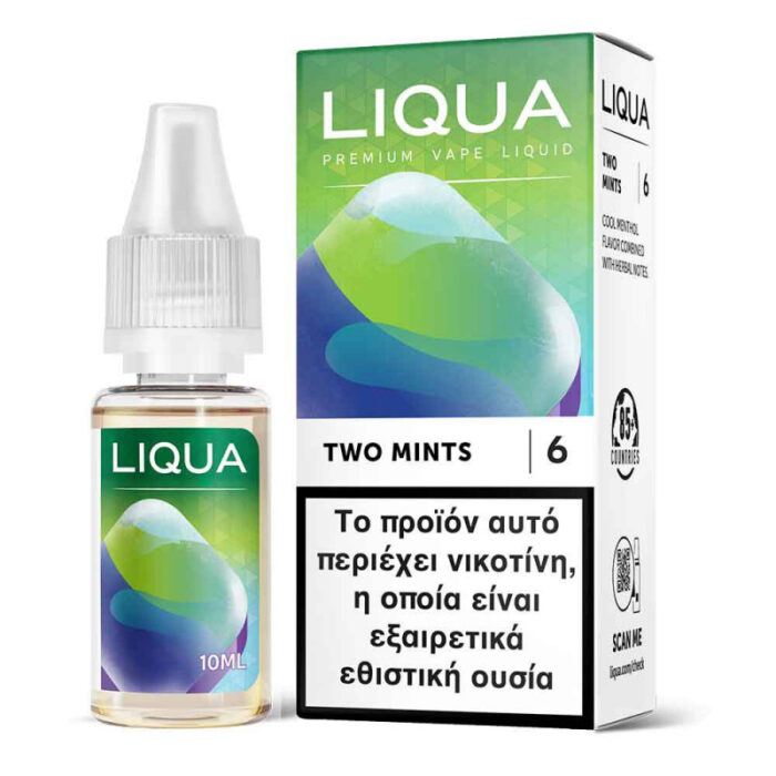 Liqua Two Mints 10ml - Image 1