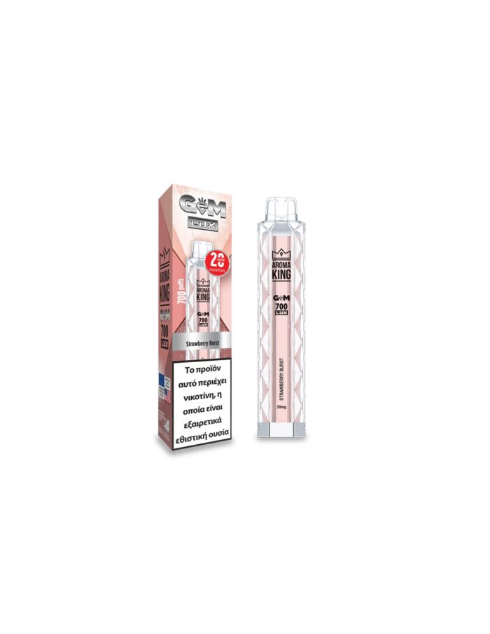 Ak Gem700 Lux - Strawberry Burst 2ml 20mg - Image 1