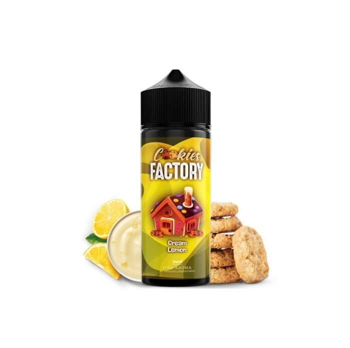 Cookies Factory - Cream Lemon 24/120ml - Image 1