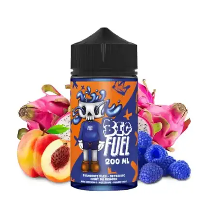 Big Fuel by Maison Fuel - Framboise bleue Nectarine Fruit du Dragon 200ml