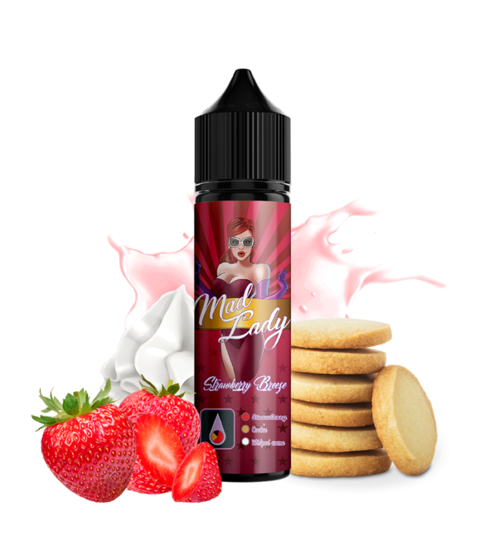Mad Juice – Strawberry Breeze 15/60ml - Image 1