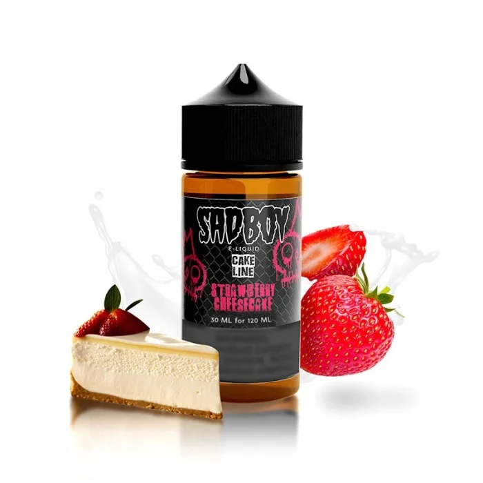 Sadboy - Cake Line Strawberry Cheesecake 30/120ml - Image 1