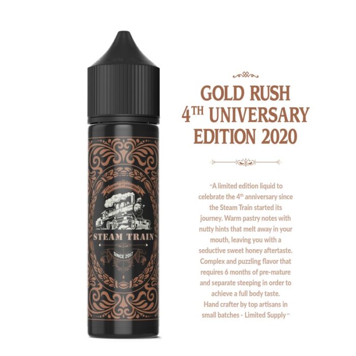 Steam Train – Gold Rush 20/60ml - Image 1