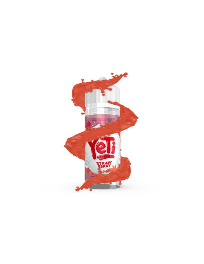 Yeti - Iced Strawberry 30/120ml - Image 1